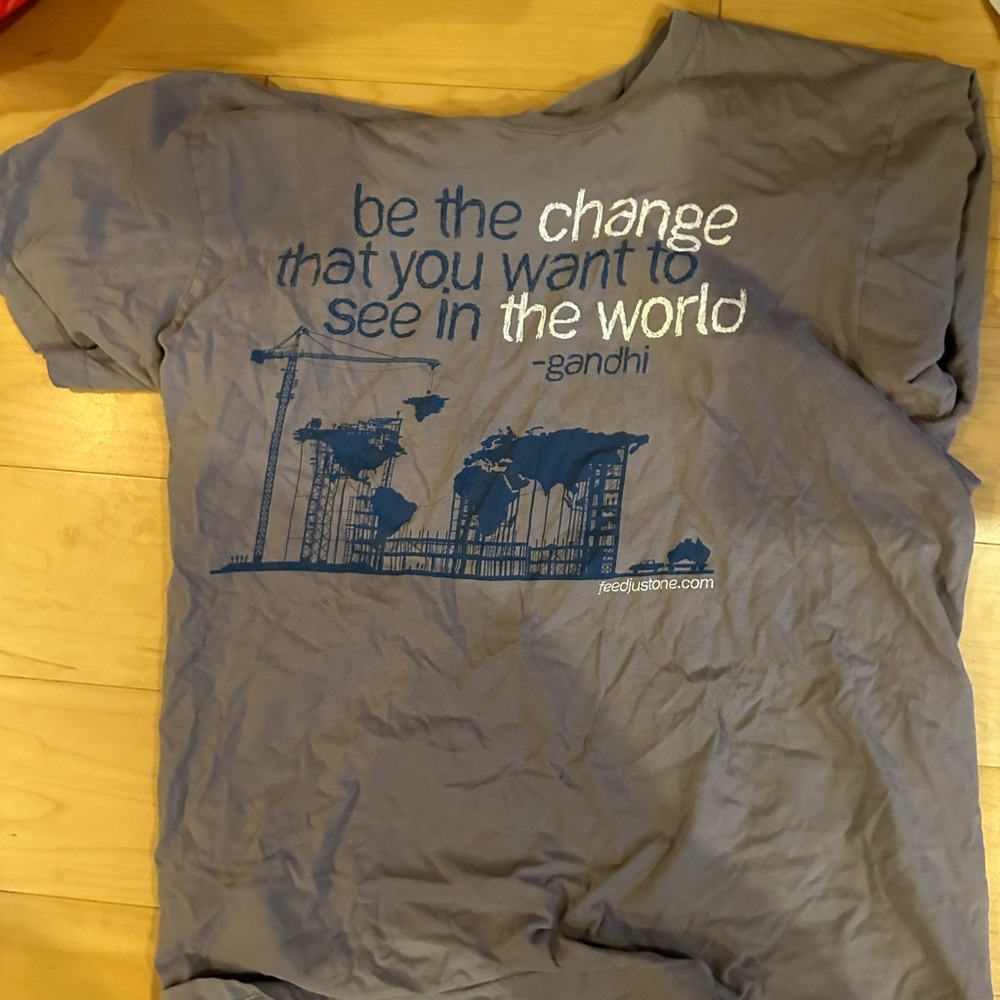 Gandhi American apparel tee